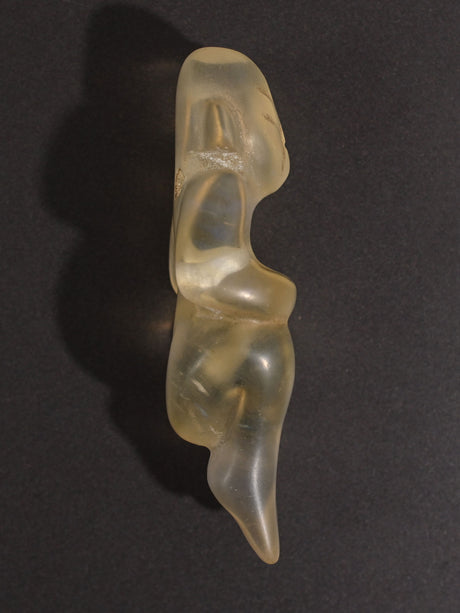 Hongshan Opal - Shamanistic Seated Figure 1 | si0617