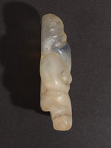 Hongshan Opal - Shamanistic Seated Figure | si0618