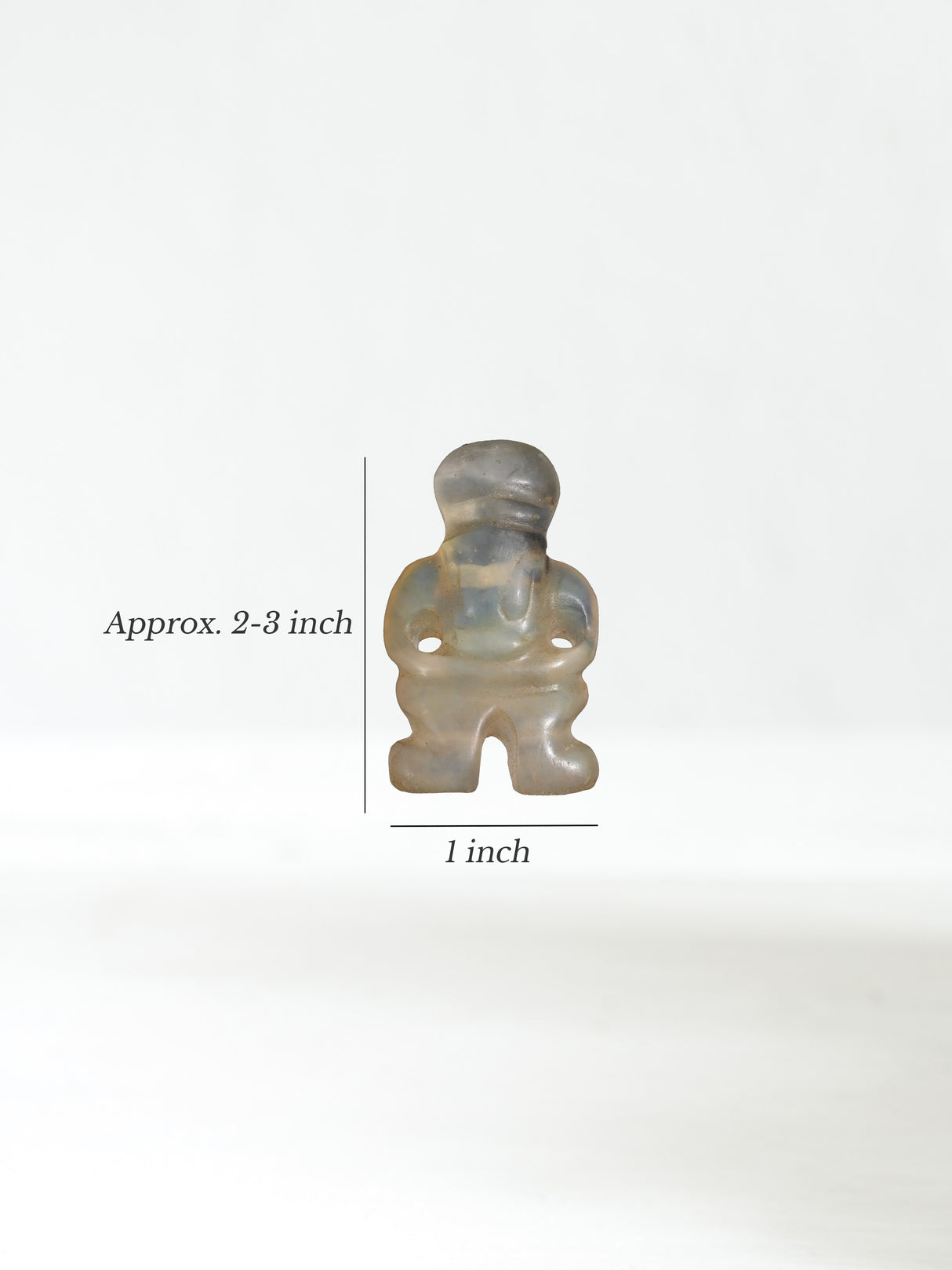 Hongshan Opal - Shamanistic Seated Figure Dimension | si0618
