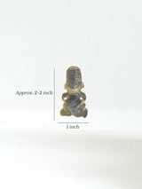Hongshan Opal - Shamanistic Seated Figure Dimension | si0619