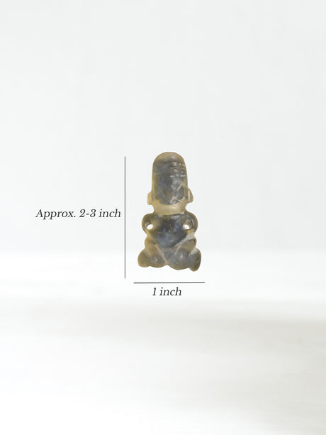 Hongshan Opal - Shamanistic Seated Figure Dimension | si0619