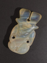 Hongshan Opal - Shamanistic Seated Figure