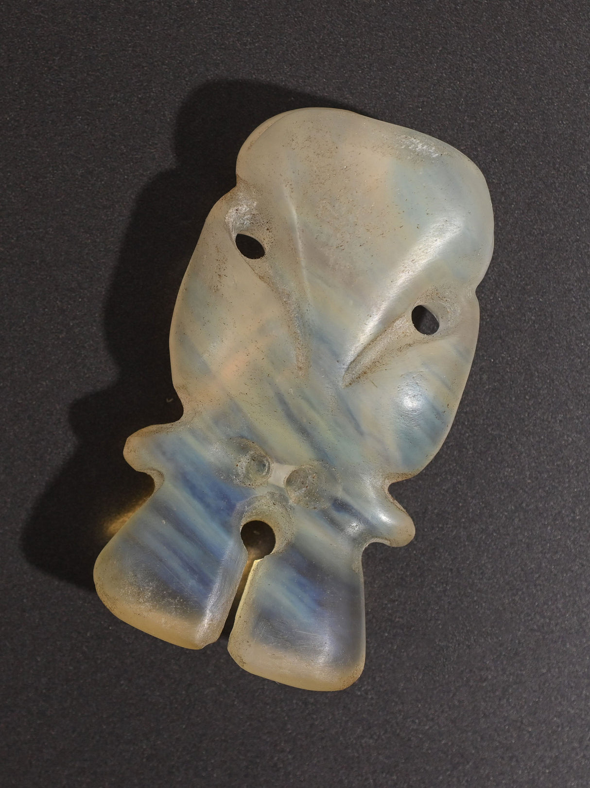 Hongshan Opal - Shamanistic Seated Figure 1 | si0620