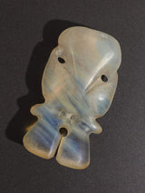 Hongshan Opal - Shamanistic Seated Figure 1 | si0620