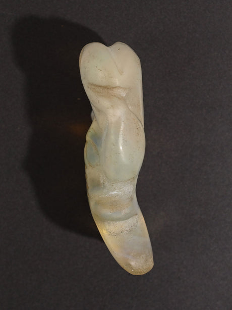 Hongshan Opal - Shamanistic Seated Figure 2 | si0620