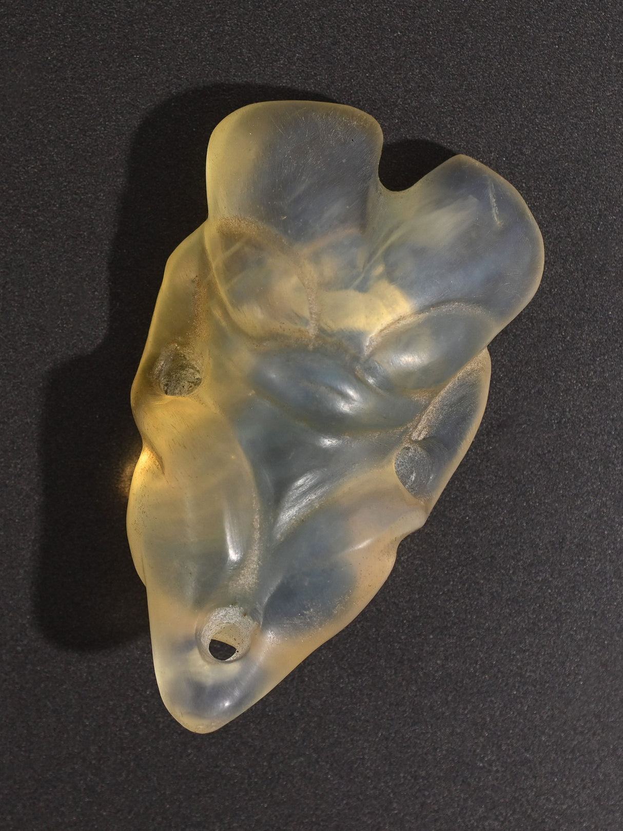 Hongshan Opal - Shamanistic Seated Figure