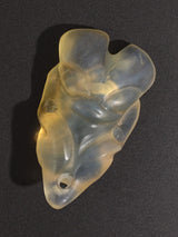 Hongshan Opal - Shamanistic Seated Figure