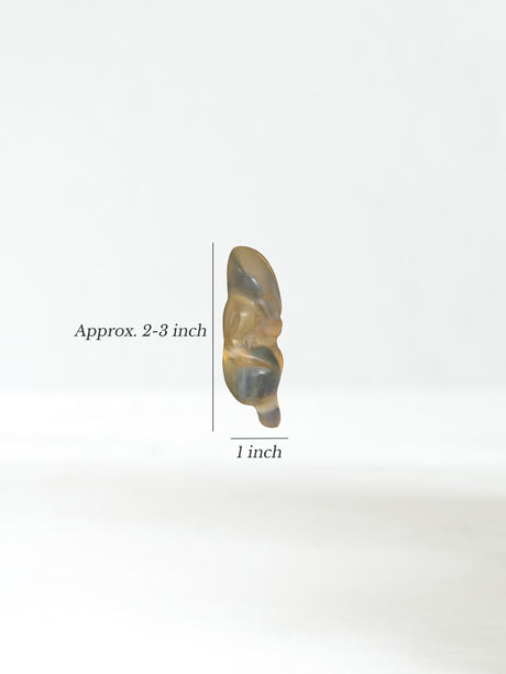 Hongshan Opal - Shamanistic Seated Figure Dimension | si0621