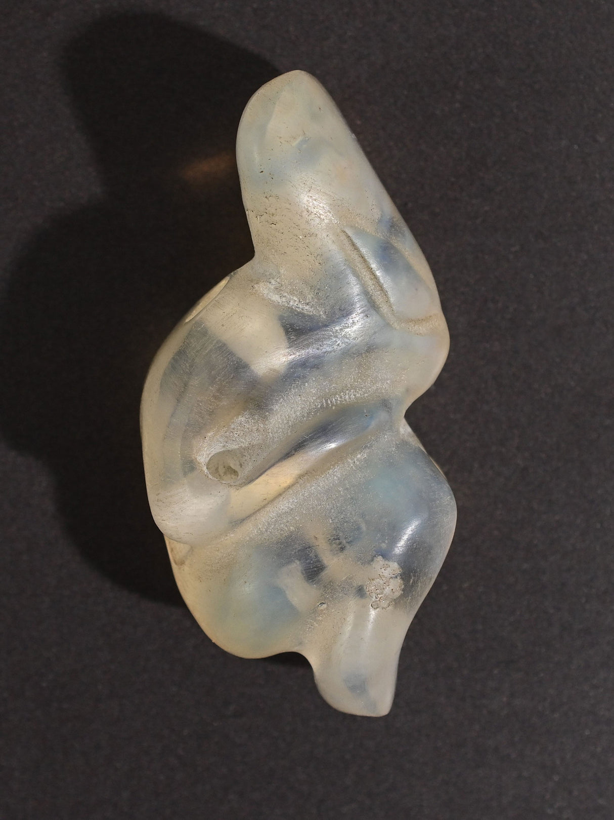 Hongshan Opal - Shamanistic Seated Figure