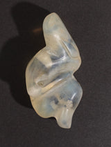 Hongshan Opal - Shamanistic Seated Figure