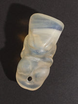 Hongshan Opal - Shamanistic Seated Figure | si0622