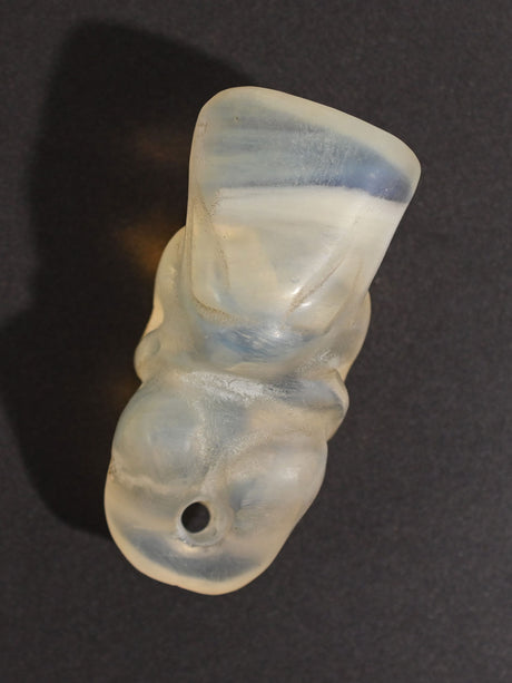 Hongshan Opal - Shamanistic Seated Figure | si0622