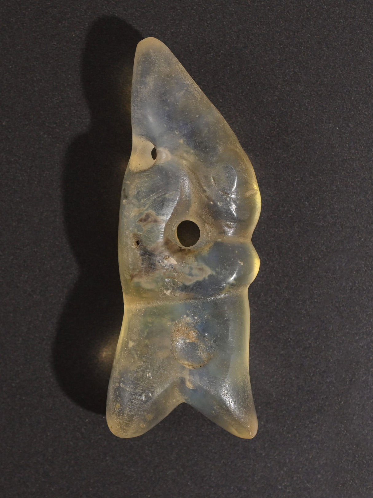 Hongshan Opal - Shamanistic Seated Figure