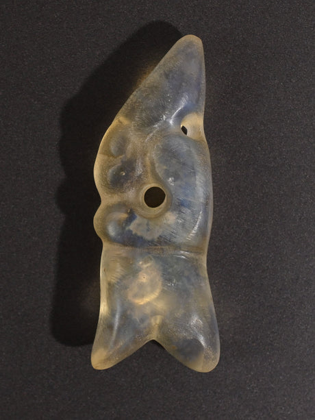Hongshan Opal - Shamanistic Seated Figure 1 | si0623