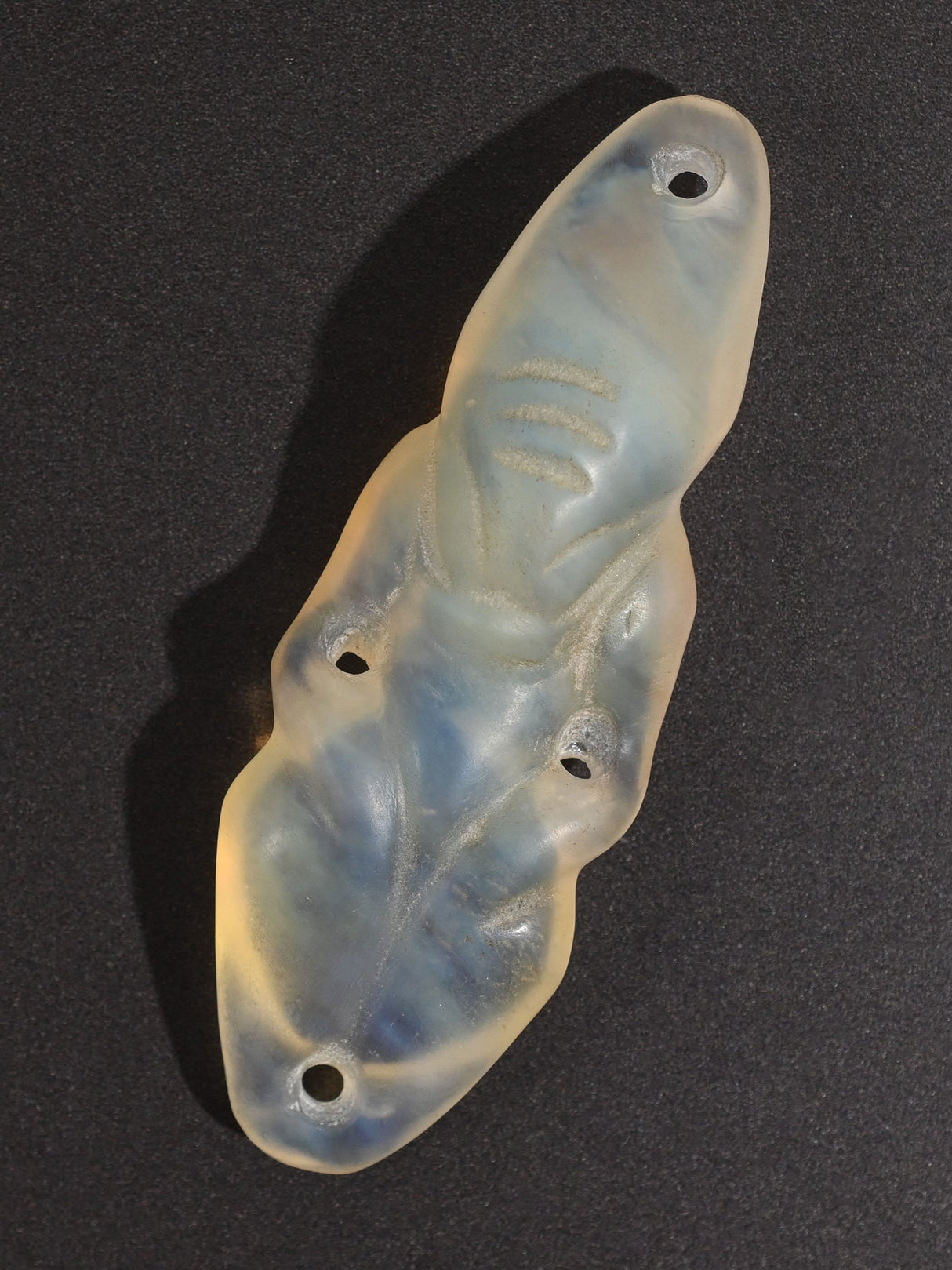 Hongshan Opal - Shamanistic Seated Figure