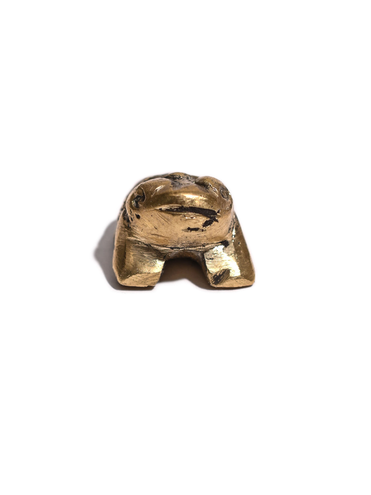 Andean Frog of Abundance – Brass Figurine 2 | si0629