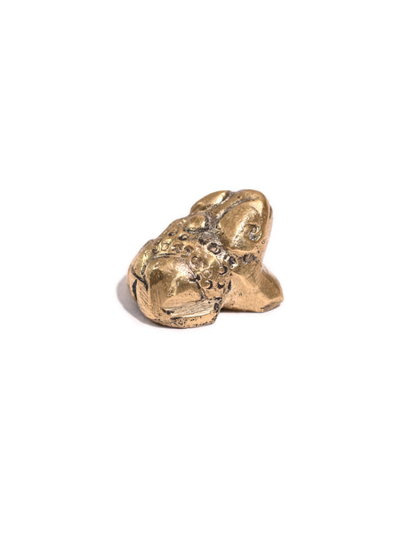 Andean Frog of Abundance – Brass Figurine 3 | si0629