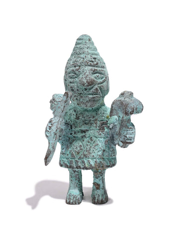 Shaman Brass Statue