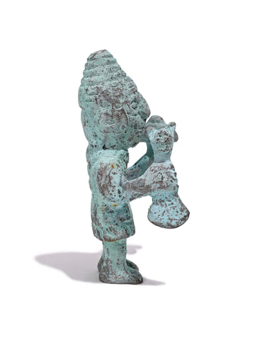 Shaman Brass Statue