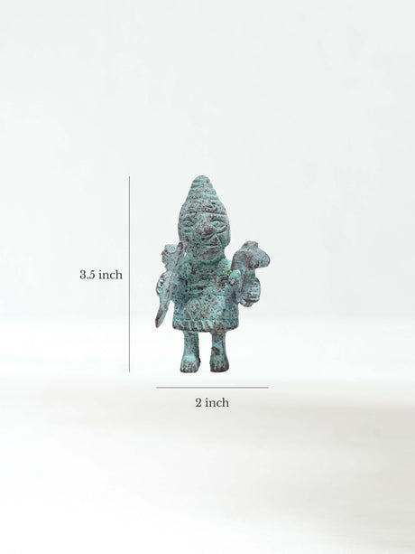 Shaman Brass Statue Dimension | si0630