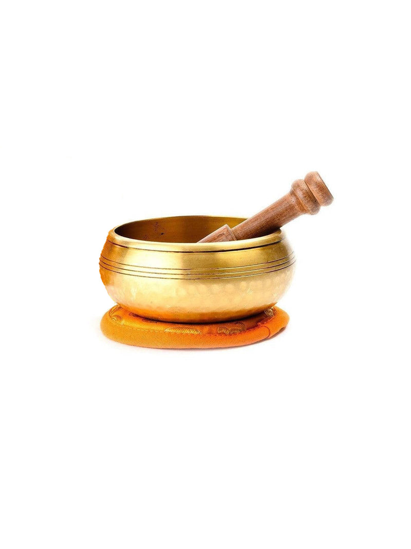 Avalokiteshvara Singing Bowl Gift Set - 4 inch DISCOUNTED/ 2nds