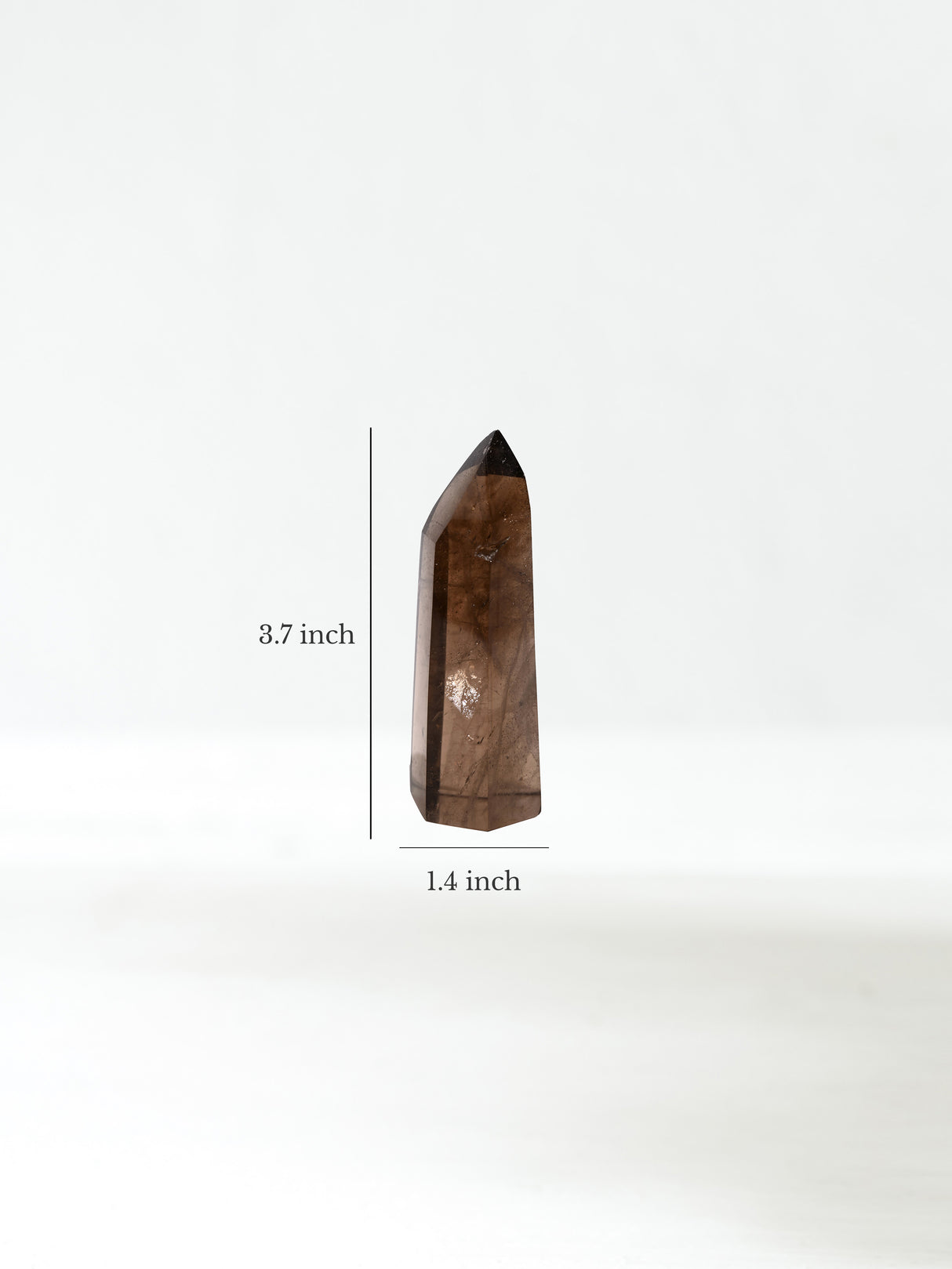 Smoky Quartz Tower H Dimension | Cg1042