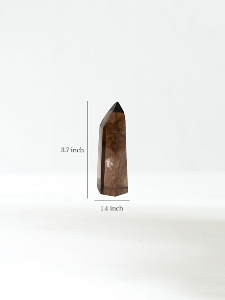 Smoky Quartz Tower H Dimension | Cg1042