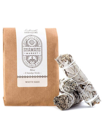 White Sage Smudge Stick - 3 sizes DISCOUNTED/2nds