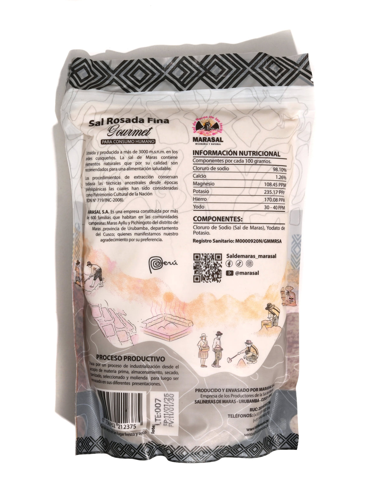 Salt of the Inkas - Sal de Los Inkas 1 kilo bag | sn009