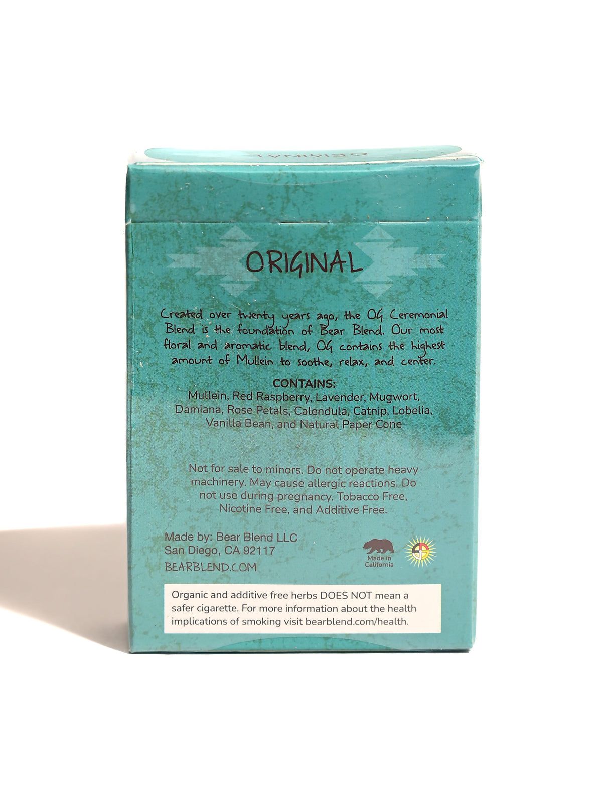 Ceremonial Smoke Bear Blend Organic Smoke Blend - Original | so002-Rolliez