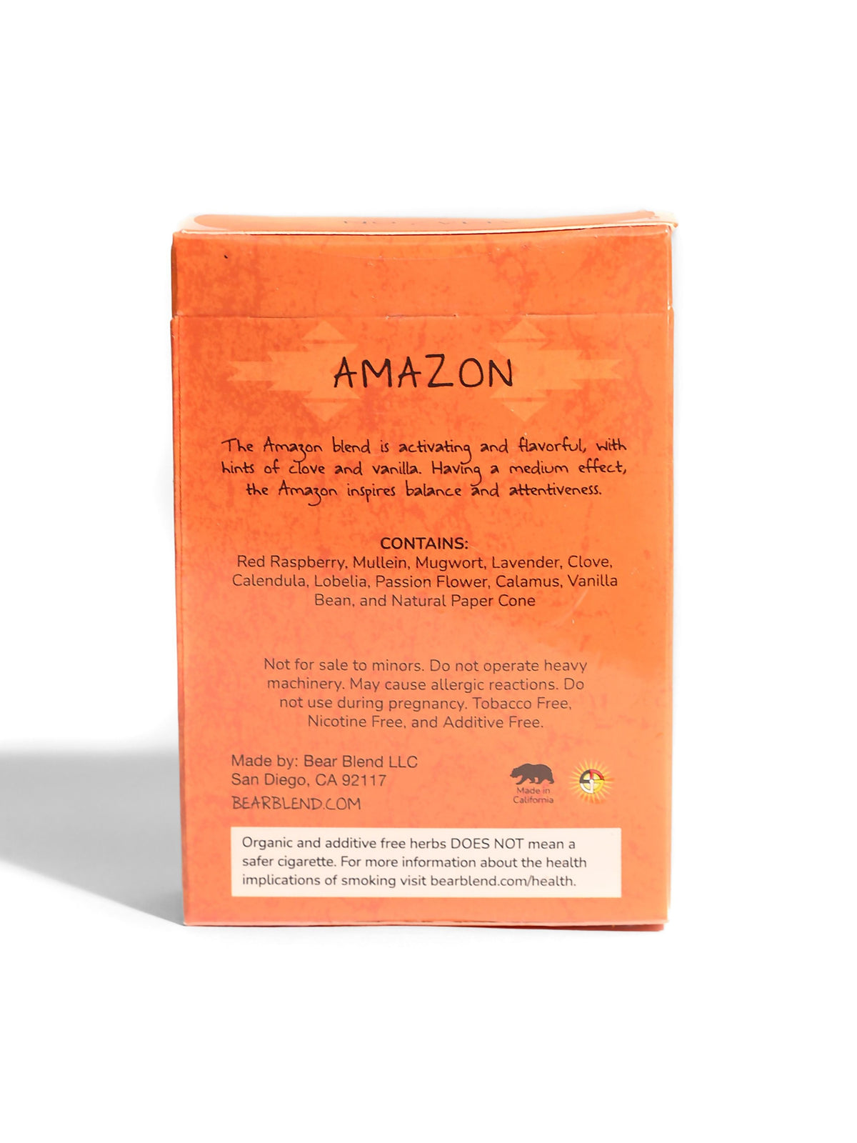 Ceremonial Smoke Bear Blend Organic Smoke Blend - Amazon | so007-Rolliez
