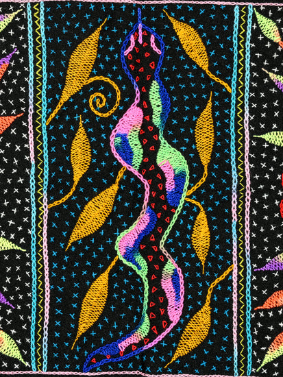 Shipibo Embroidery Cloth - Medium 1 | tx0006