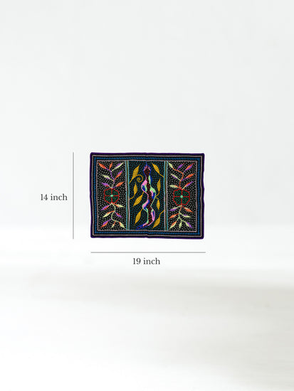 Shipibo Embroidery Cloth - Medium Dimension | tx0006