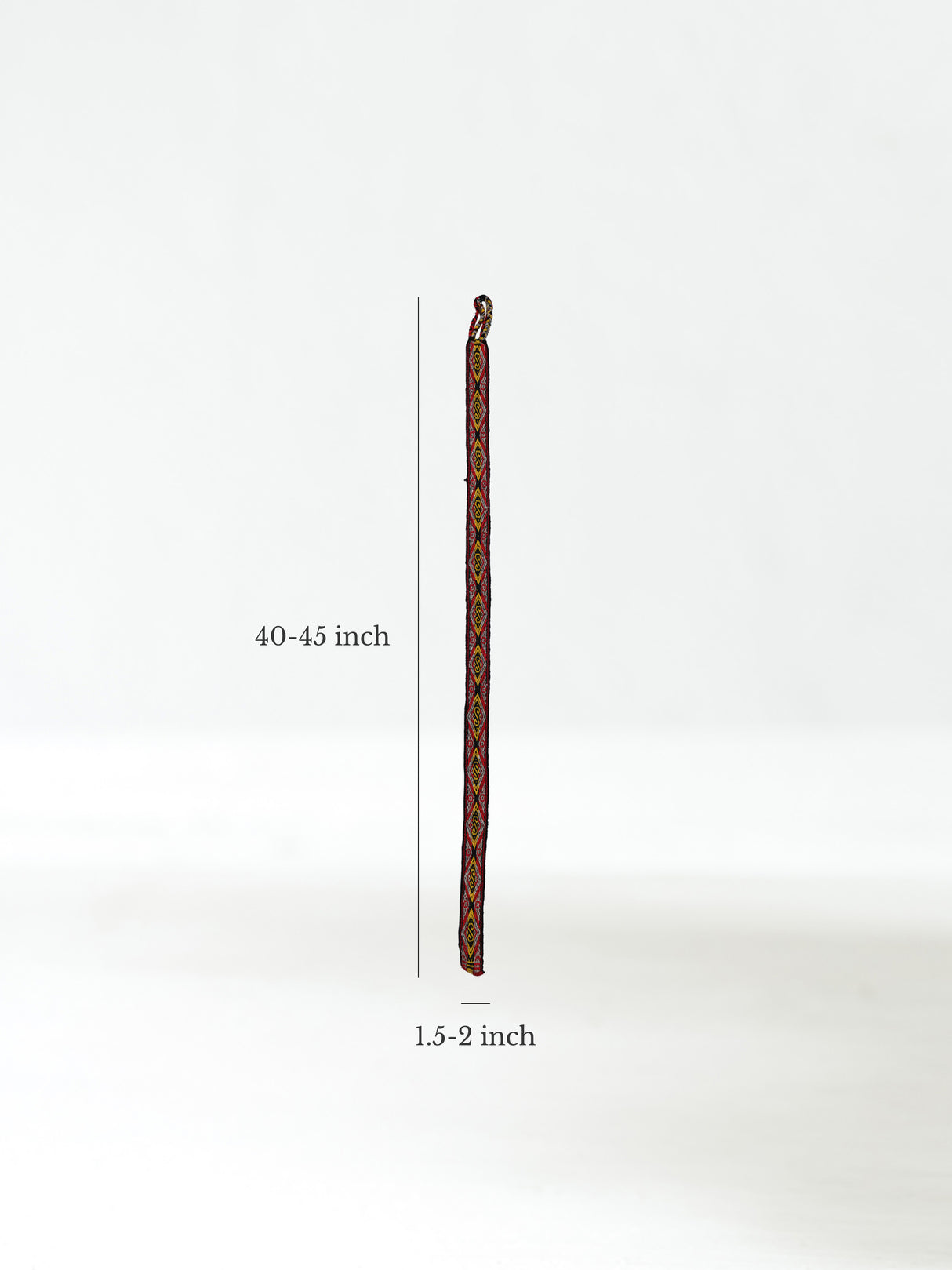 Chincheros Handwoven Chumpi Belt Dimension | tx0053-Hot-Salsa