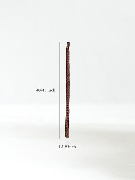 Chincheros Handwoven Chumpi Belt Dimension | tx0053-Hot-Salsa