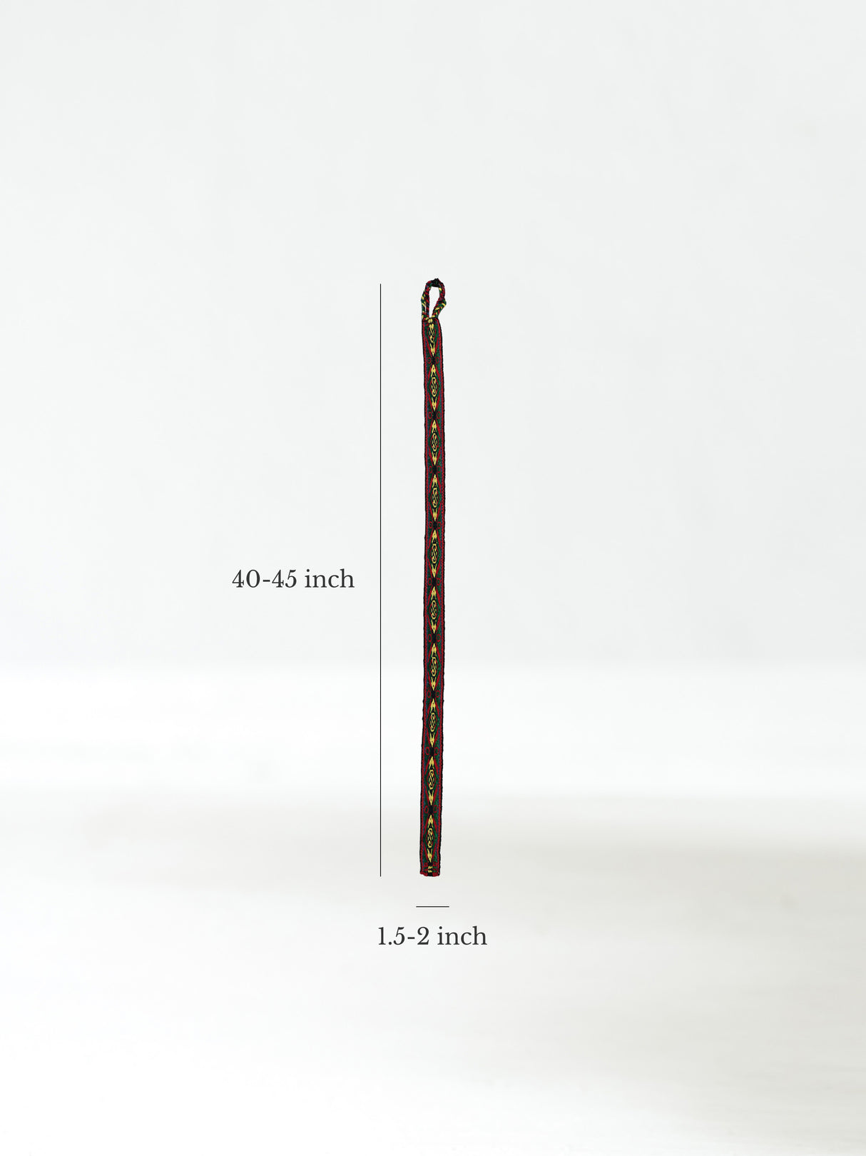 Chincheros Handwoven Chumpi Belt Dimension | tx0053-Insight
