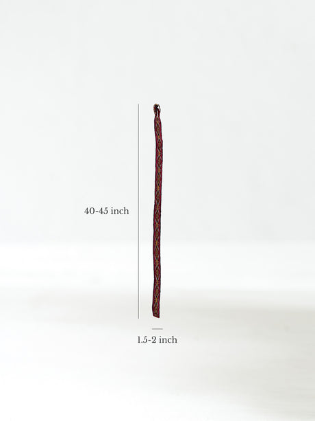 Chincheros Handwoven Chumpi Belt Dimension | tx0053-Kaleidescope