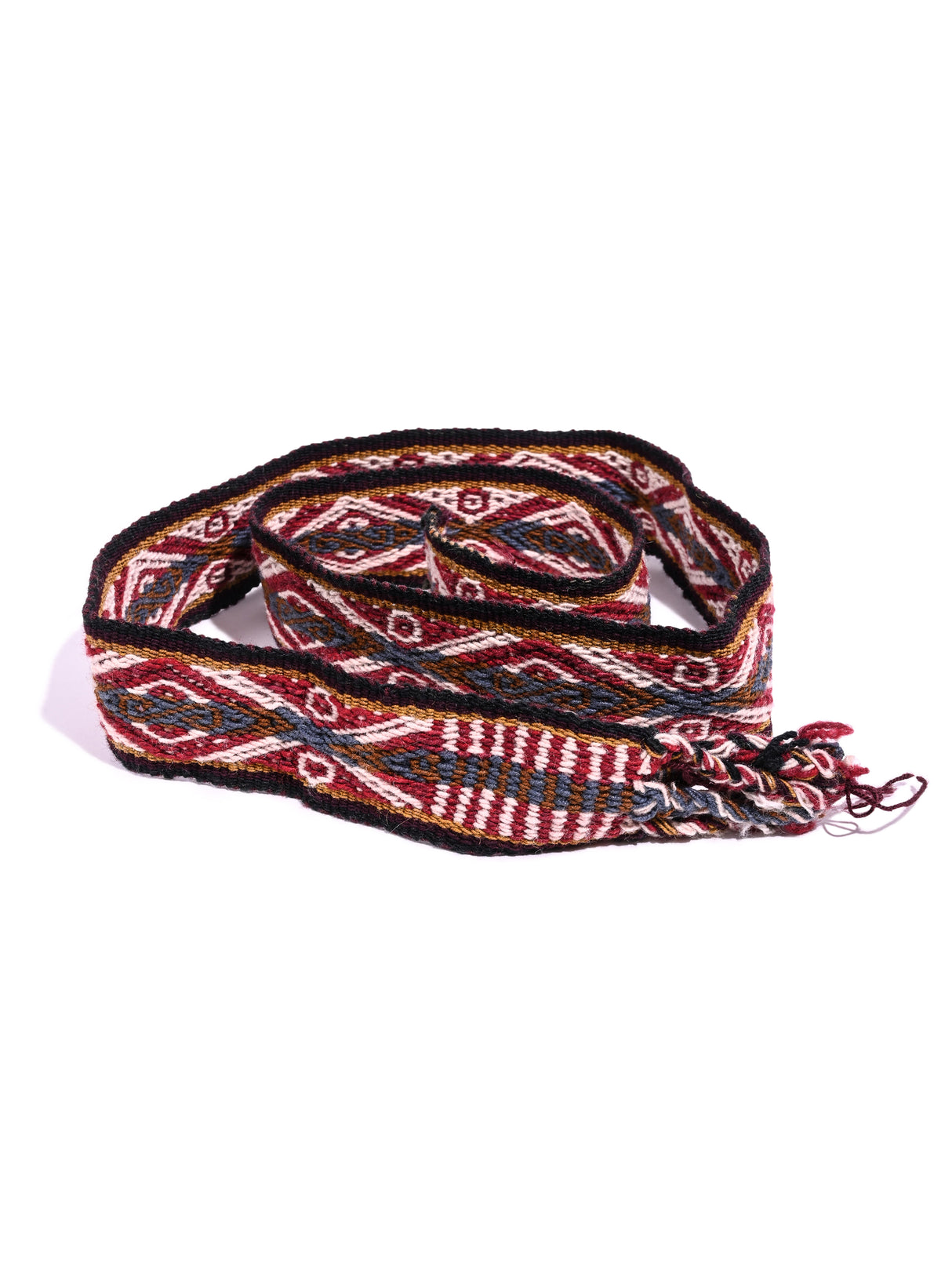 Chincheros Handwoven Chumpi Belt 1 | tx0053-Clay