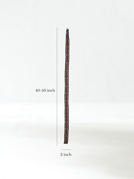 Chincheros Handwoven Chumpi Belt Dimension | tx0053-Earthy Delight