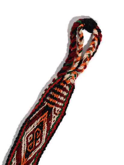 Chincheros Handwoven Chumpi Belt 2 | tx0053-fuego