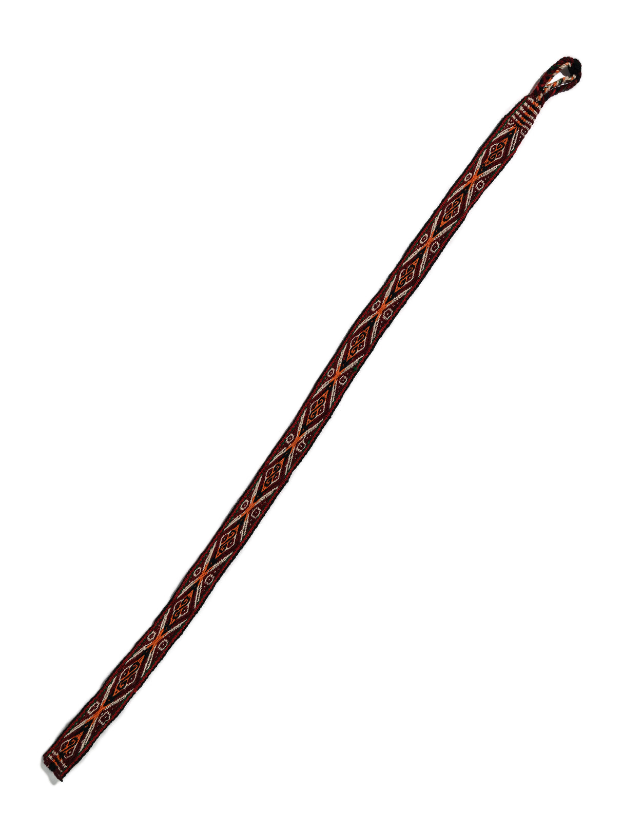 Chincheros Handwoven Chumpi Belt | tx0053-fuego