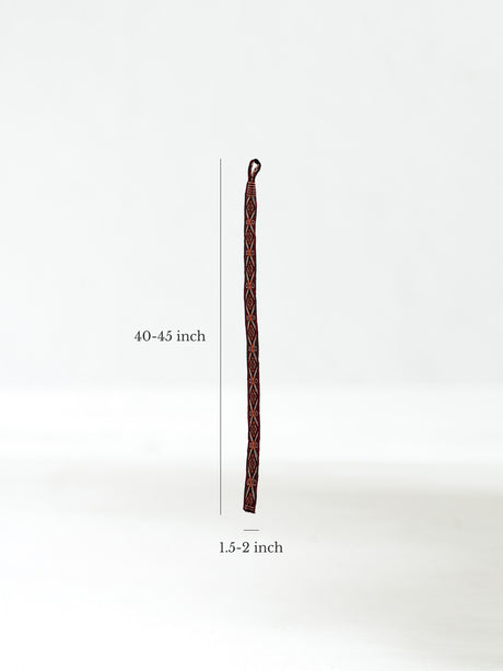 Chincheros Handwoven Chumpi Belt Dimension | tx0053-fuego