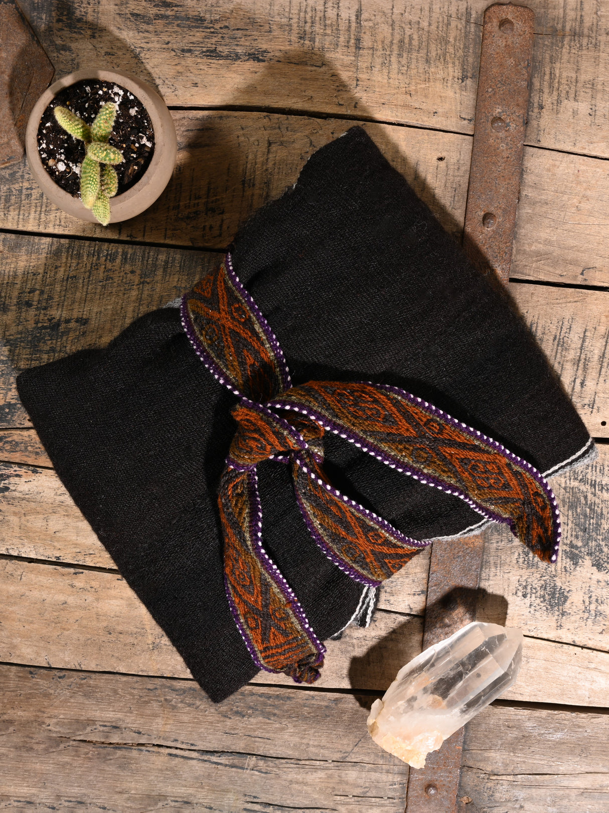 Chincheros Handwoven Chumpi Belt LS | tx0053-midnight