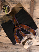 Chincheros Handwoven Chumpi Belt LS | tx0053-midnight