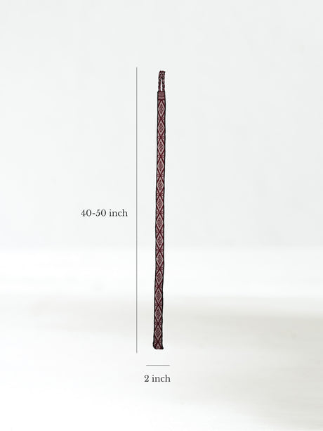 Chincheros Handwoven Chumpi Belt | tx0053-Blue