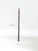 Chincheros Handwoven Chumpi Belt Dimension | tx0053-Rojo-Brown