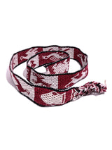 Chincheros Handwoven Chumpi Belt  | tx0053-Sienna White