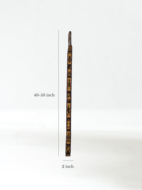 Chincheros Handwoven Chumpi Belt Dimension | tx0053-Summer Night