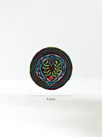 Shipibo Embroidery Cloth - Round