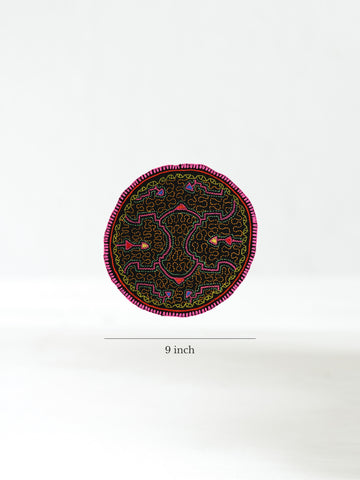 Shipibo Embroidery Cloth - Round